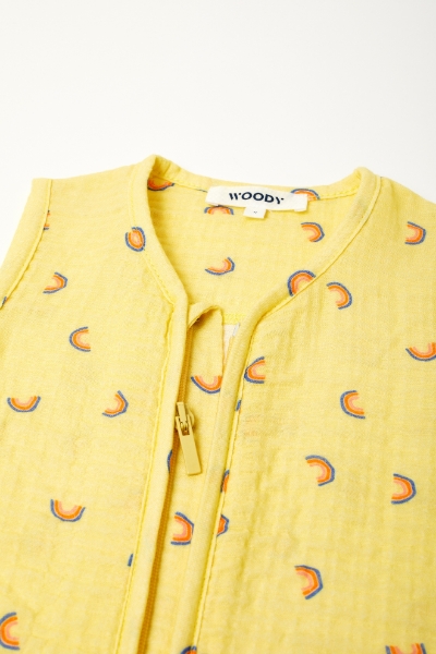 Resim Uyku Tulumu-Wlk - 940-Gökkuşağı Baskılı Sarı