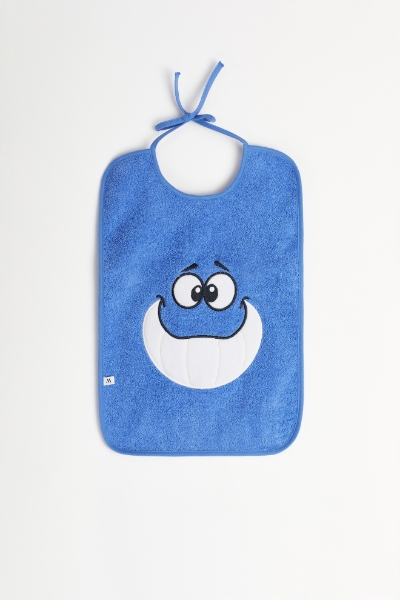 Resim Havlu Bebek Önlüğü-Bım - 866-Deniz Mavisi