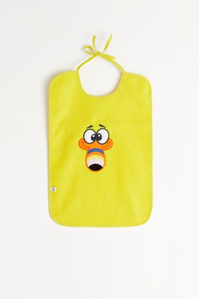 Resim Havlu Bebek Önlüğü-Bım - 651-Sarı