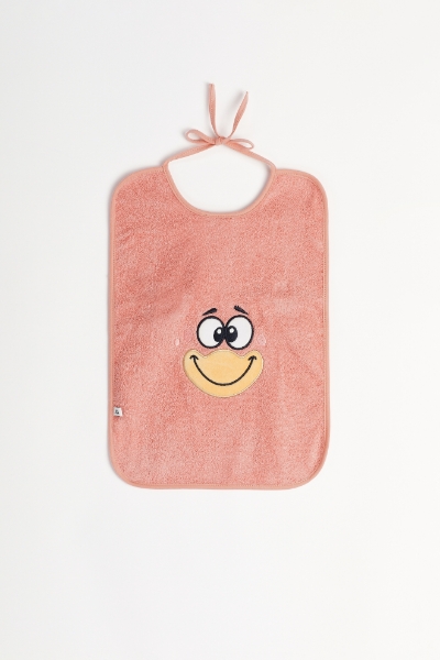 Resim Havlu Bebek Önlüğü-Bım - 491-Pudra Pembesi