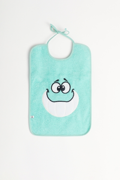 Resim Havlu Bebek Önlüğü-Bım - 702-Su Yeşili