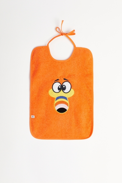 Resim Havlu Bebek Önlüğü-Bım - 539-Papaya Rengi