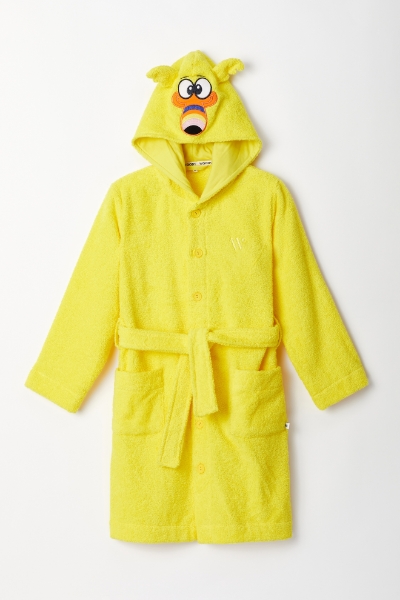 Resim 10-16 Yaş Pamuklu Havlu Bornoz-Roa - 651-Sarı
