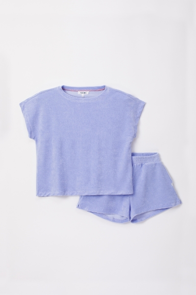 Resim Kadın Pijama-Yha - 306-Lavanta