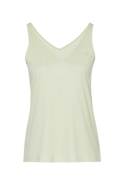 Resim V yaka detaylı bluz-Xlm - 701-Doğa Yeşili