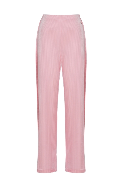 Resim Geniş paça pantolon-Thd - 424-Şeker Pembe