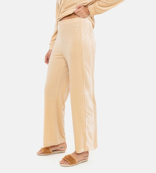 Resim Geniş paça pantolon-Thd - 226-Sıcak Kum