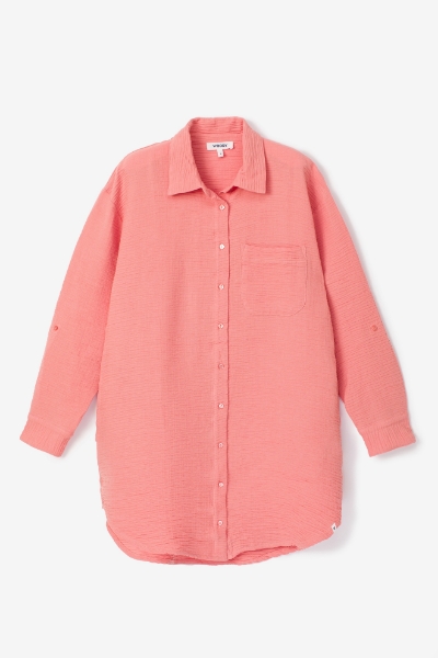 Resim Kadın Gecelik-Ydc - 491-Pudra Pembesi